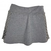 SAIA SHORTS TRINYS RENDA LATERAL - GRAY BLEND/GRAY BLEND